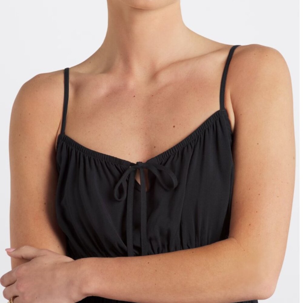 Mason & Belle Josie Maxi Dress in Black, Size Large - Picture 6 of 12
